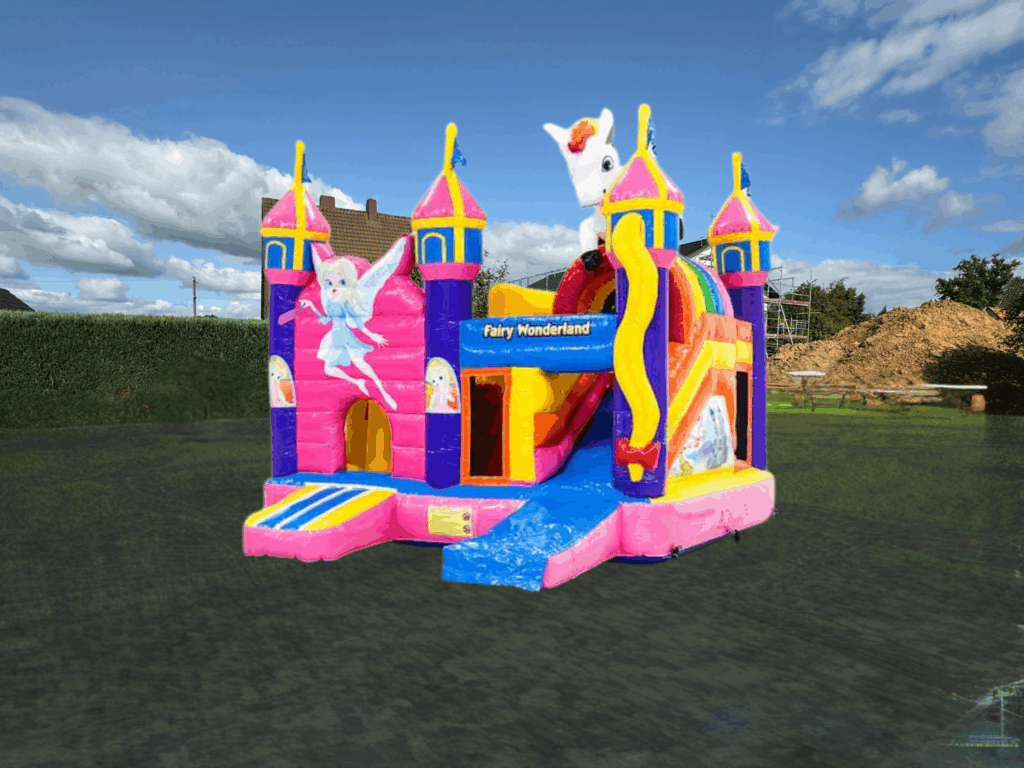 Hüpfburg Feen Wunderland